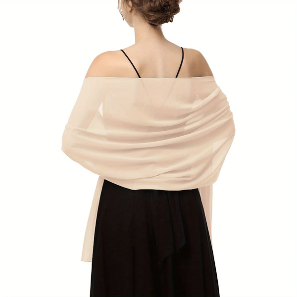 Bubble Chiffon Hijab - Lightweight Shawl (8 Colors)